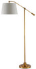 Currey and Company - 8000-0002 - One Light Floor Lamp - Maxstoke - Antique Brass