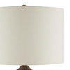 Currey and Company - 6000-0841 - One Light Table Lamp - Lilou - Blue/Antique Brass