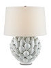 Currey and Company - 6000-0741 - One Light Table Lamp - Cynara - Antique White