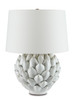 Currey and Company - 6000-0741 - One Light Table Lamp - Cynara - Antique White