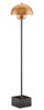 Currey and Company - 6000-0721 - One Light Table Lamp - La - Brushed Brass/Black