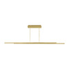 Visual Comfort Modern - 700LSSTG284NB-LED927-277 - LED Linear Suspension - Stagger - Natural Brass