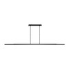 Visual Comfort Modern - 700LSSTG284B-LED927-277 - LED Linear Suspension - Stagger - Nightshade Black