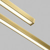 Visual Comfort Modern - 700LSSTG260NB-LED927 - LED Linear Suspension - Stagger - Natural Brass