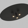 Visual Comfort Modern - 700FMPNT16B-LED930 - LED Flush Mount - Ponte - Nightshade Black