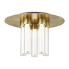 Visual Comfort Modern - 700FMKLA13NB-LED927 - LED Flush Mount - Kola - Natural Brass