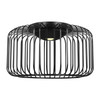 Visual Comfort Modern - 700FMKAI15B-LED930 - LED Flush Mount - Kai - Nightshade Black