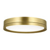 Visual Comfort Modern - 700FMFINRBR-LED930-277 - LED Flush Mount - Finch - Plated Brass