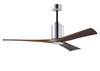 Matthews Fan Company - PA3-CR-WA-60 - 60Ceiling Fan - Patricia - Polished Chrome