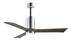 Matthews Fan Company - PA3-CR-WA-52 - 52Ceiling Fan - Patricia - Polished Chrome