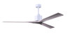 Matthews Fan Company - NKXL-MWH-BW-72 - 72Ceiling Fan - Nan XL - Matte White