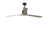 Matthews Fan Company - NKXL-BK-GA-72 - 72Ceiling Fan - Nan XL - Matte Black