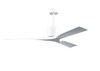 Matthews Fan Company - NK-MWH-MWH-60 - 60Ceiling Fan - Nan - Matte White