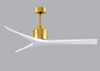 Matthews Fan Company - MW-BRBR-MWH-60 - 60Ceiling Fan - Mollywood - Brushed Brass