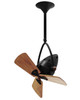 Matthews Fan Company - JD-BK-WD - 16Ceiling Fan - Jarold Direcional - Matte Black