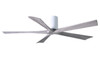 Matthews Fan Company - IR5H-WH-BW-60 - 60Ceiling Fan - Irene-5H - Gloss White