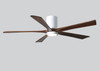 Matthews Fan Company - IR5HLK-WH-WA-60 - 60Ceiling Fan - Irene-5HLK - Gloss White