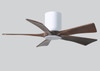 Matthews Fan Company - IR5HLK-WH-WA-42 - 42Ceiling Fan - Irene-5HLK - Gloss White