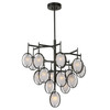 Uttermost - 21344 - 15 Light Chandelier - Maxin - Dark Hammered Bronze
