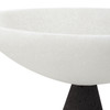 Uttermost - 18012 - Bowls, S/2 - Antithesis - Striking Black And White Granulated Marble