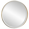 Uttermost - 09947 - Mirror - Crofton - Brushed Brass