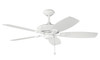 Kichler - 300117WH - 52"Ceiling Fan - Canfield - White