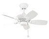 Kichler - 300103WH - 30"Ceiling Fan - Canfield - White