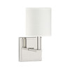 Savoy House - 9-1200-1-109 - One Light Wall Sconce - Waverly - Polished Nickel
