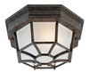 Savoy House - 5-2066-72 - One Light Flush Mount - Exterior Collections - Rustic Bronze