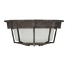 Savoy House - 5-2066-72 - One Light Flush Mount - Exterior Collections - Rustic Bronze