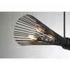Savoy House - 1-9601-6-89 - Six Light Linear Chandelier - Longfellow - Matte Black