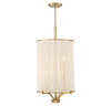 Savoy House - 1-7750-4-322 - Four Light Chandelier - Wynwood - Warm Brass
