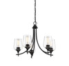 Savoy House - 1-4032-5-BK - Five Light Chandelier - Octave - Black