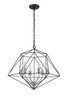 Z-Lite - 918-22MB-CH - Six Light Chandelier - Geo - Matte Black / Chrome
