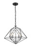 Z-Lite - 918-18MB-CH - Five Light Chandelier - Geo - Matte Black / Chrome