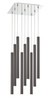 Z-Lite - 917MP24-PBL-LED-9SCH - LED Chandelier - Forest - Chrome