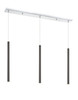 Z-Lite - 917MP24-PBL-LED-3LCH - LED Linear Chandelier - Forest - Chrome