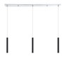 Z-Lite - 917MP12-MB-LED-3LCH - LED Linear Chandelier - Forest - Chrome