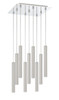 Z-Lite - 917MP12-BN-LED-9SCH - LED Chandelier - Forest - Chrome