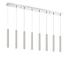 Z-Lite - 917MP12-BN-LED-8LCH - LED Linear Chandelier - Forest - Chrome