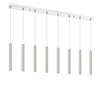 Z-Lite - 917MP12-BN-LED-8LCH - LED Linear Chandelier - Forest - Chrome