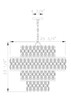 Z-Lite - 822P26-HB - 13 Light Chandelier - Dealey - Heirloom Brass