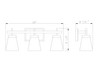 Z-Lite - 819-3V-CH - Three Light Vanity - Lauren - Chrome