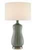 Currey and Company - 6000-0673 - One Light Table Lamp - Mamora - Green