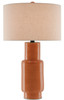 Currey and Company - 6000-0192 - One Light Table Lamp - Janeen - Orange