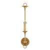 Currey and Company - 5000-0213 - One Light Wall Sconce - Nottaway - Contemporary Gold Leaf