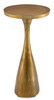 Currey and Company - 4000-0074 - Accent Table - Ishaan - Antique Brass