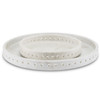 Currey and Company - 1200-0592 - Tray - Freya - White