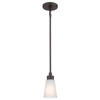 Kichler - 52444OZ - One Light Mini Pendant - Erma - Olde Bronze