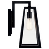 Kichler - 49331BK - One Light Outdoor Wall Mount - Delison - Black